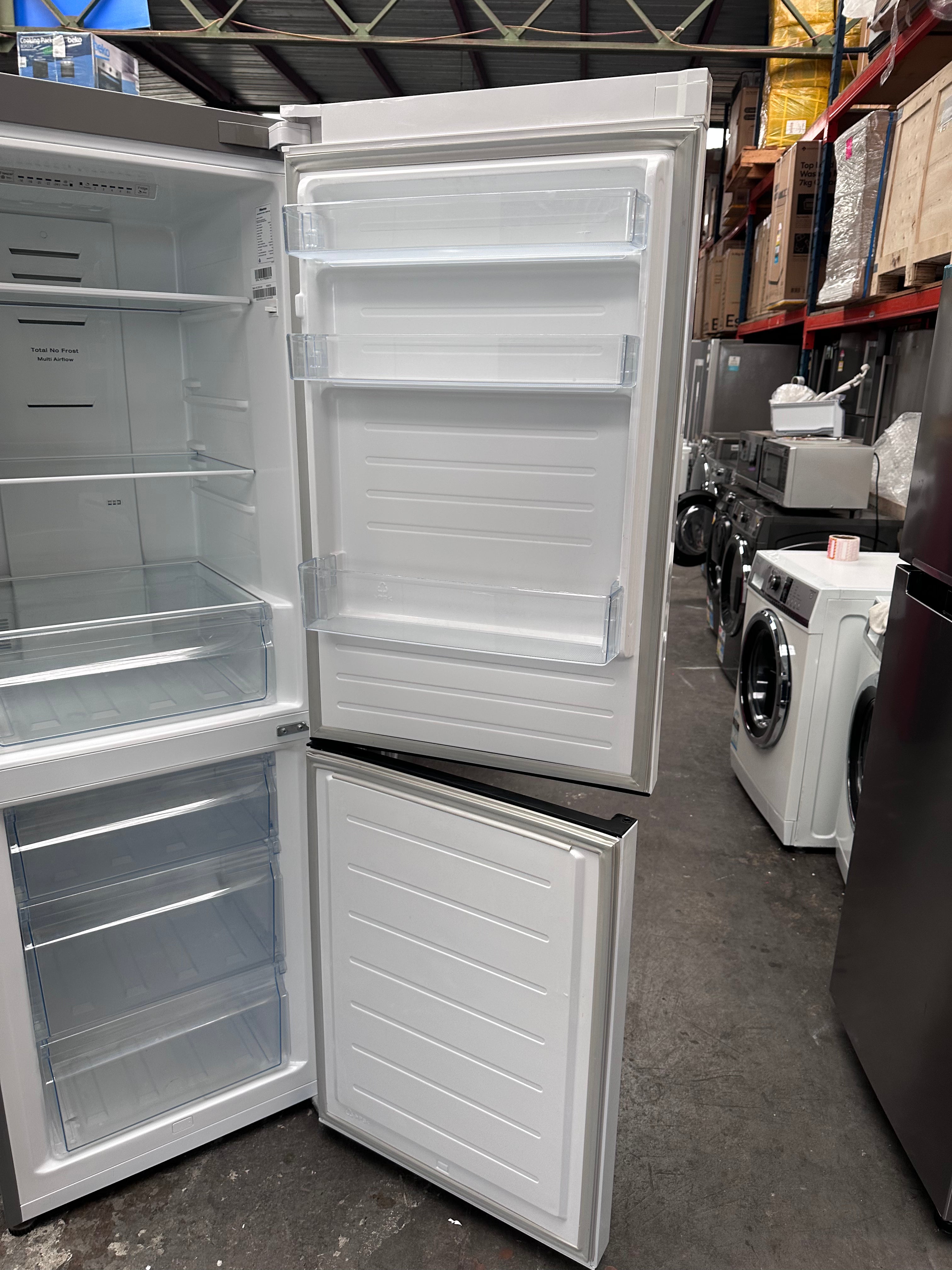Hisense 292L Bottom Mount Refrigerator - Energy Efficient, Frost Free, Compact Fridge for Small Spaces - Perfect for Apartments, Dorms & Office Break Rooms [Certified Refurbished]