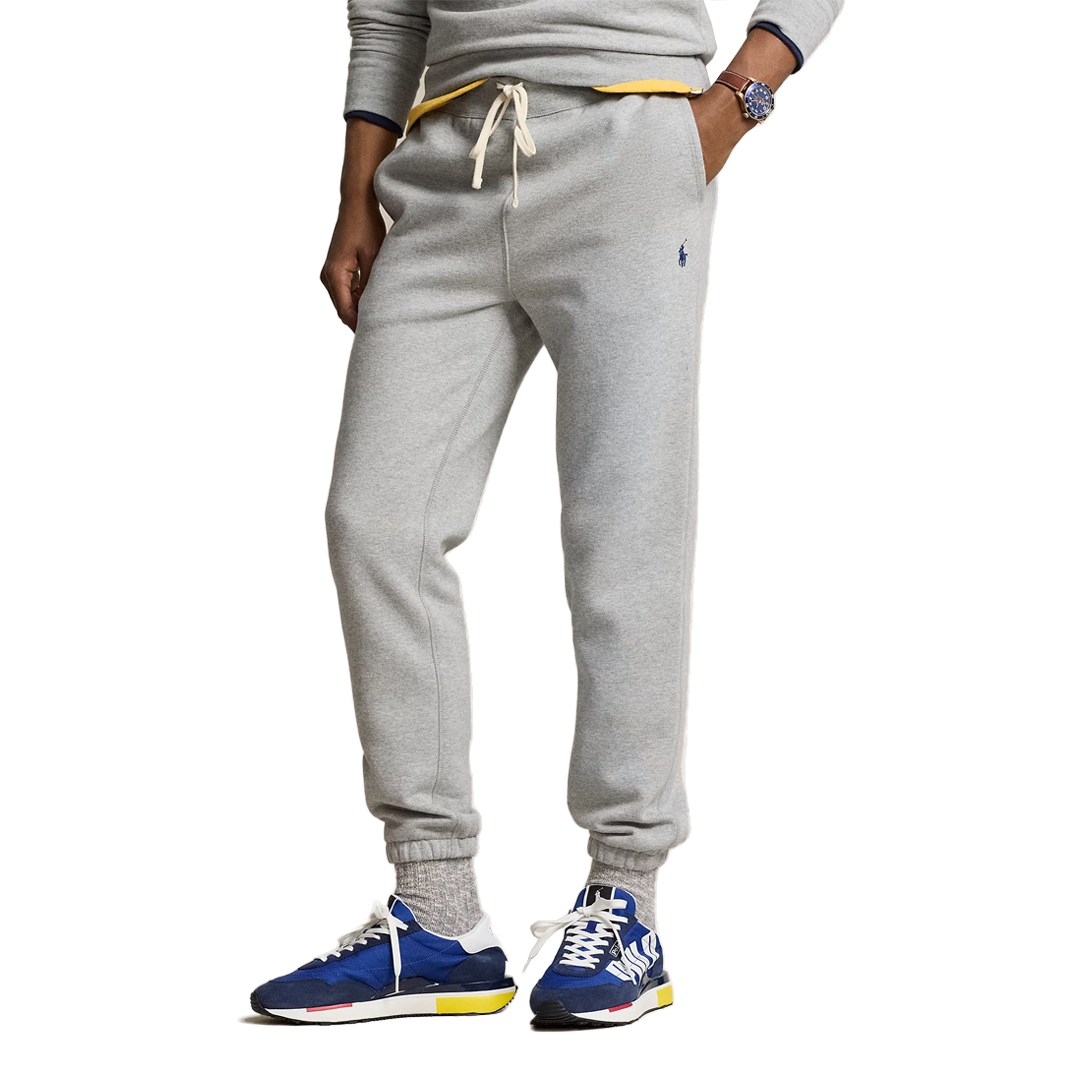 RL Fleece Sweatpants for Men & Women - Soft & Comfortable Grey Joggers for Lounge, Workout & Casual Wear