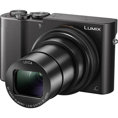 Panasonic LUMIX ZS100 4K Digital Camera 20.1MP 1-Inch Sensor 10X Optical Zoom Point and Shoot Camera with WiFi & 4K Video - Perfect for Travel Photography, Vlogging, and Everyday Use [Black]