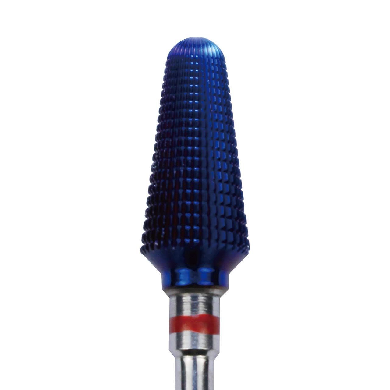 Purple Coated Tapered Tornado Nail Drill Bit for Professional Nail Drill Machine - Perfect for Acrylic Nails, Gel Extensions & Nail Art (Tapered Tornado F)