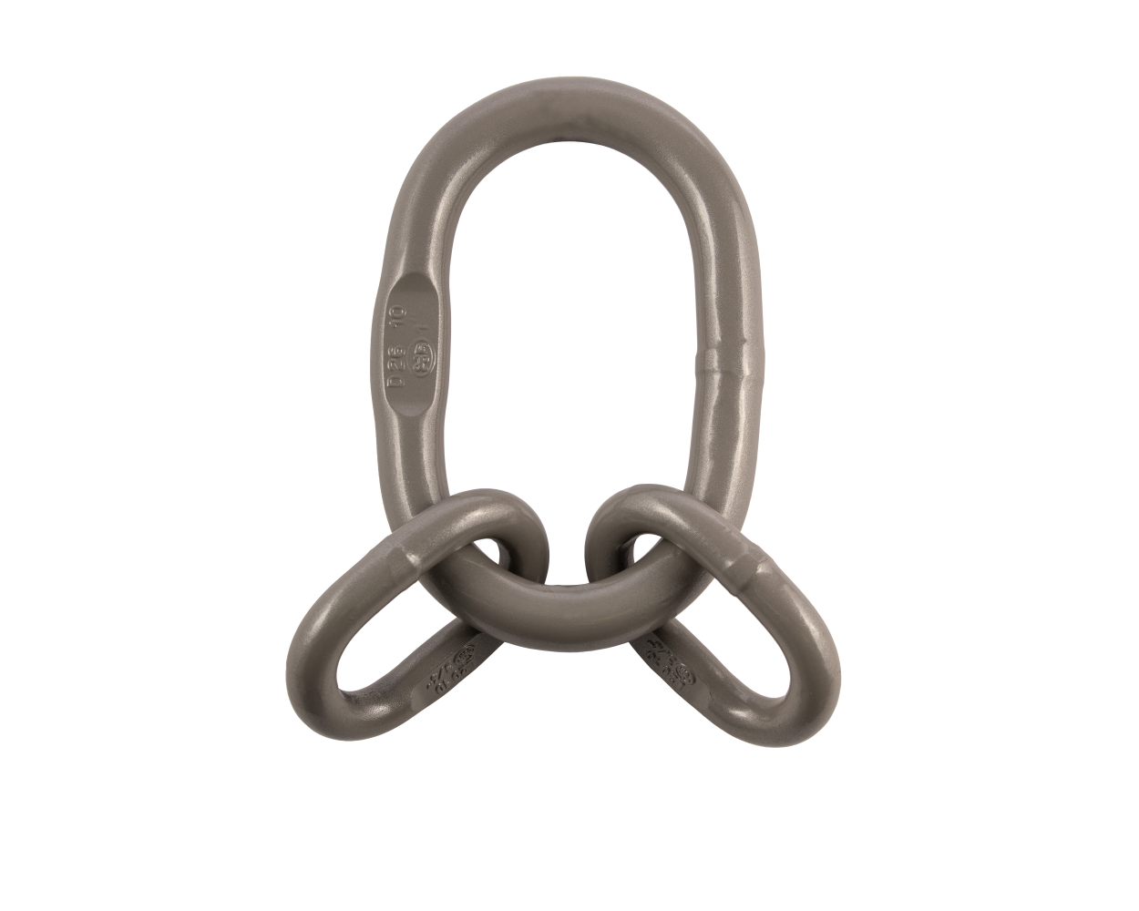DL Series Grade 10 Quad Master Link Assembly - Heavy Duty Lifting Chain Connector for Towing, Rigging & Industrial Applications