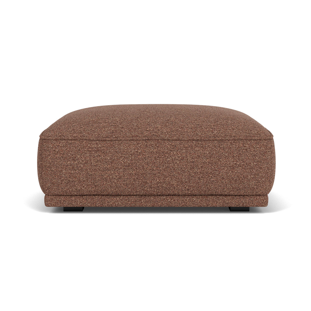 Leonora Boucle Ottoman Stool - Soft Velvet Upholstered Round Footrest Pouf for Living Room, Bedroom, and Nursery - Perfect for Extra Seating and Stylish Home Decor