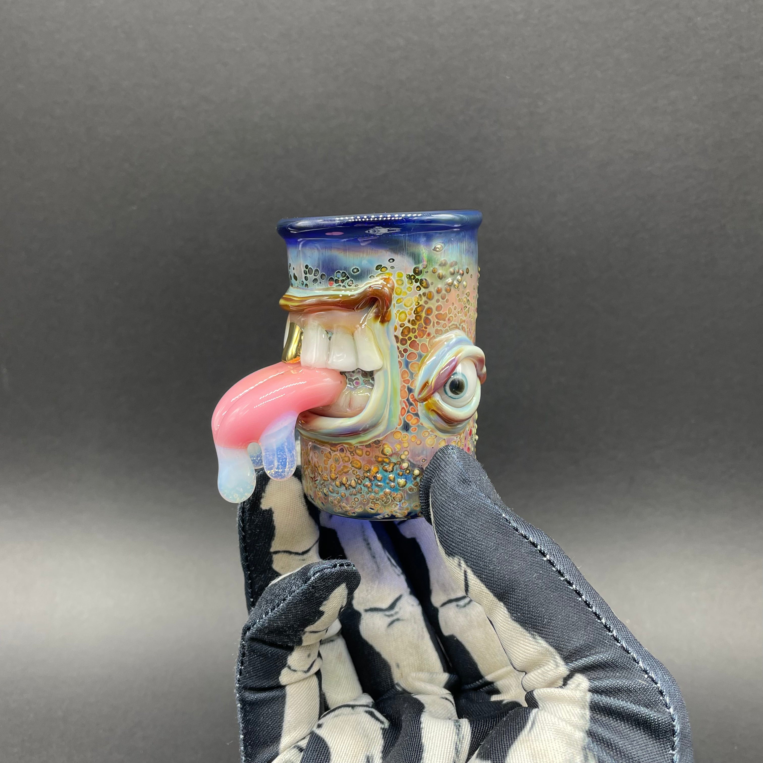 Tongue Demon Shot Glass - Unique Novelty Drinking Cup for Parties, Halloween & Gifts - Perfect for Cocktails, Liquor & Fun Gatherings