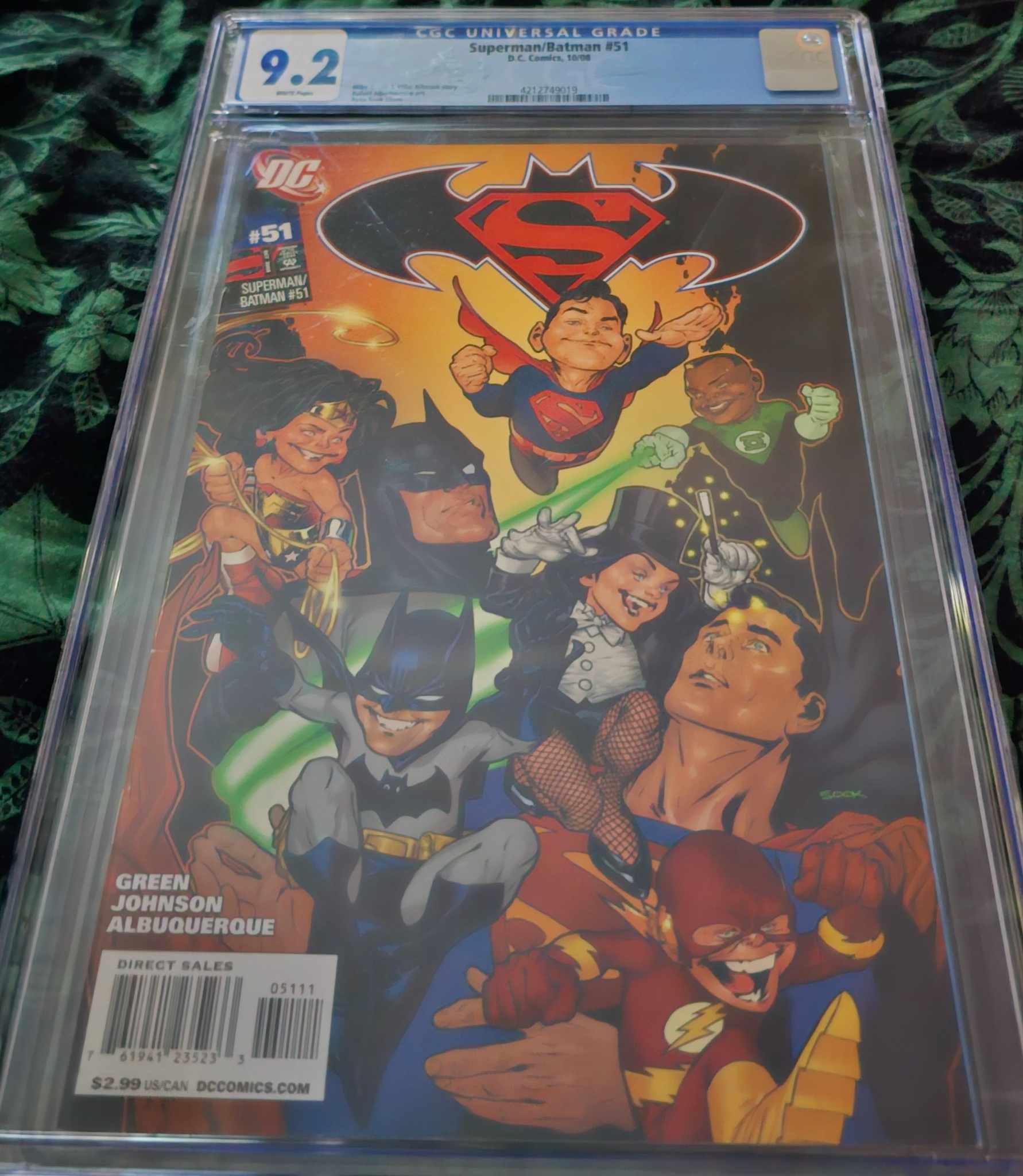 DC Superman/Batman #51 CGC 9.2 Graded Comic Book - Rare Collectible for Superhero Fans & Comic Book Collectors - Perfect for Display, Gifts, and Investment