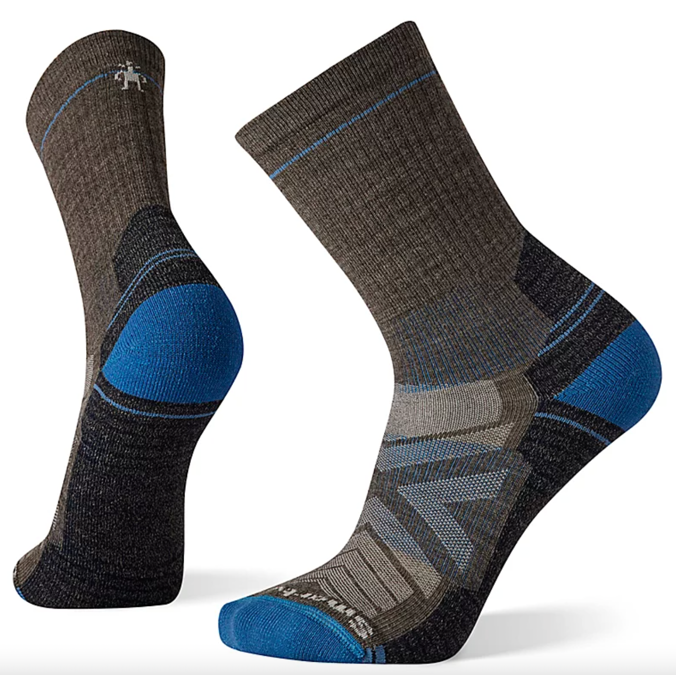 Smartwool Hike Light Cushion Crew Socks - Merino Wool Hiking Socks for Men & Women - Moisture Wicking & Breathable for Outdoor Adventures, Camping & Trail Running