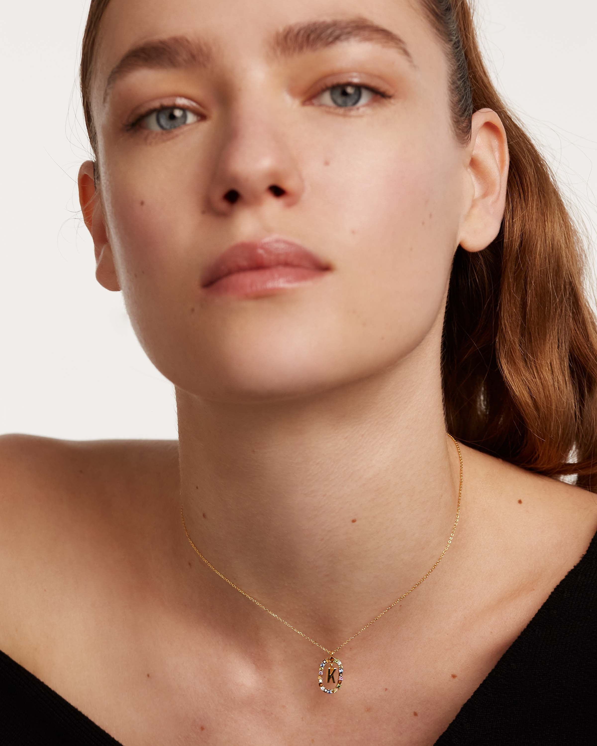 Letter K Necklace - Personalized Initial Necklace for Women, Sterling Silver or Gold Plated, Dainty Alphabet Jewelry Gift for Her | Perfect for Birthdays, Anniversaries & Everyday Wear
