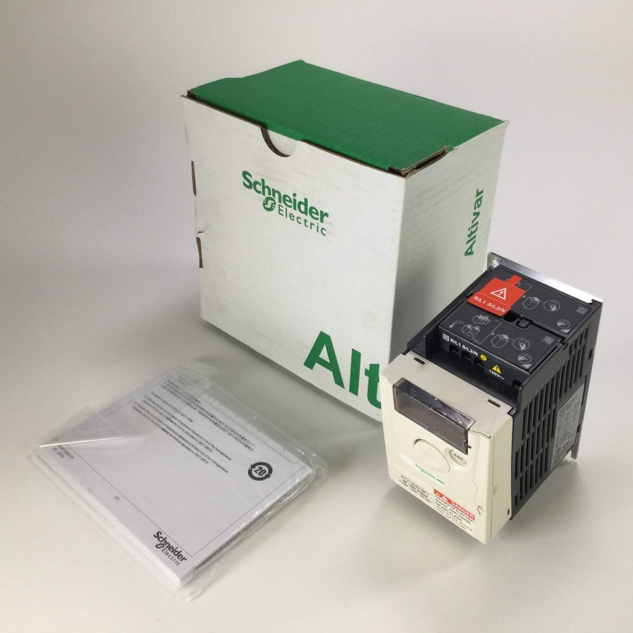 Schneider Electric ATV12H018F1 230V AC Drive - 0.25 HP, 115V Input, 230V Output - Perfect for Industrial Automation & Motor Control Systems