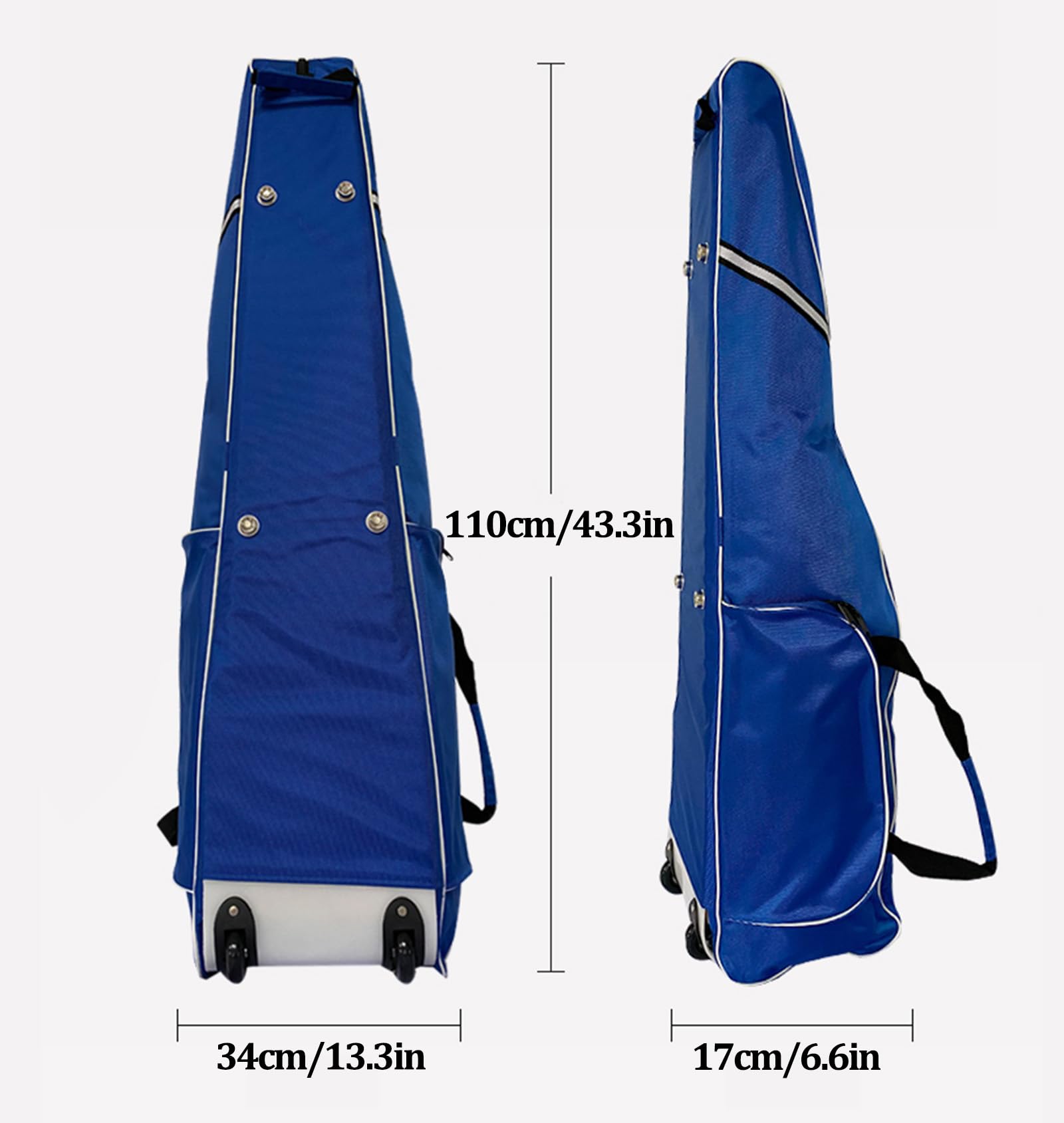 TBQATNTS Fencing Equipment Bag - Durable Pull Rod Sword Storage for Foil, Epee, Saber, Mask & Suit | Perfect for Tournaments, Practice & Travel | Water-Resistant & Lightweight Gear Organizer