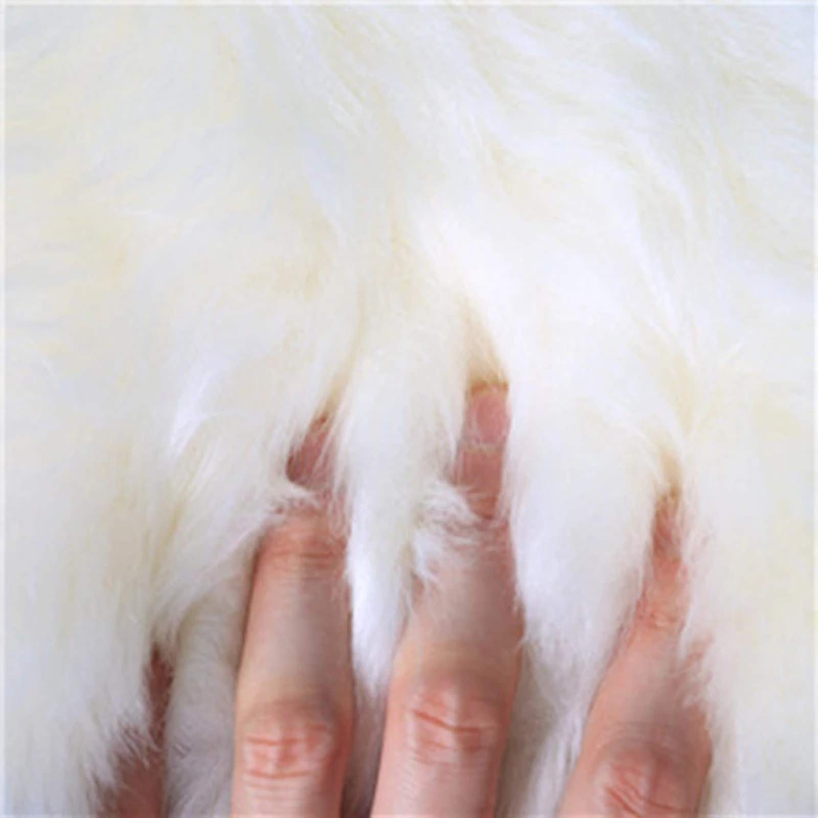 Soft Shaggy Area Rug - Fluffy Non-Slip Plush Faux Fur Carpet for Living Room, Nursery & Bedside | 1.5'x3' Cozy Home Decor | Perfect for Floor Comfort, Kids Play Area & Bedroom Accent