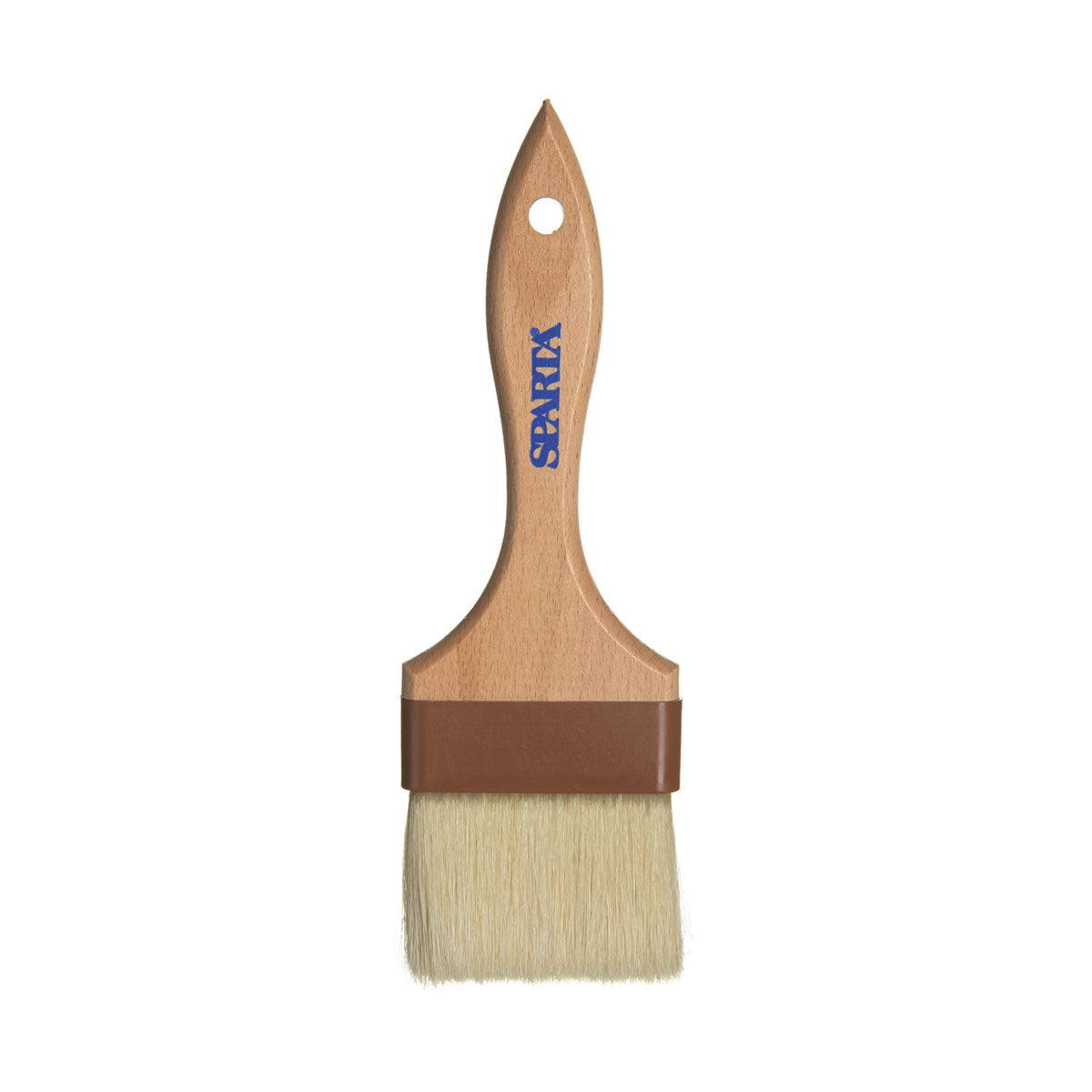 Carlisle 4037500 Sparta Wide Flat Paint Brush 3-Inch - Professional Quality for Walls, Ceilings, and DIY Home Projects