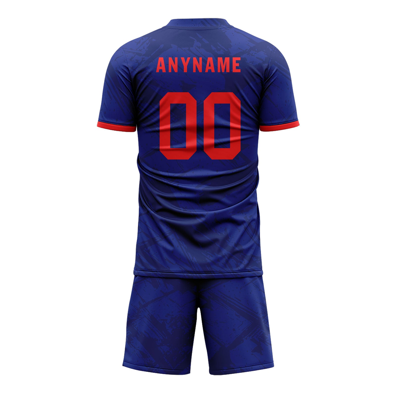 Custom Blue Soccer Jersey Set - Personalized Team Uniforms SCJ101 D28037 for Youth & Adult Players - Perfect for Matches, Training & Fan Gear