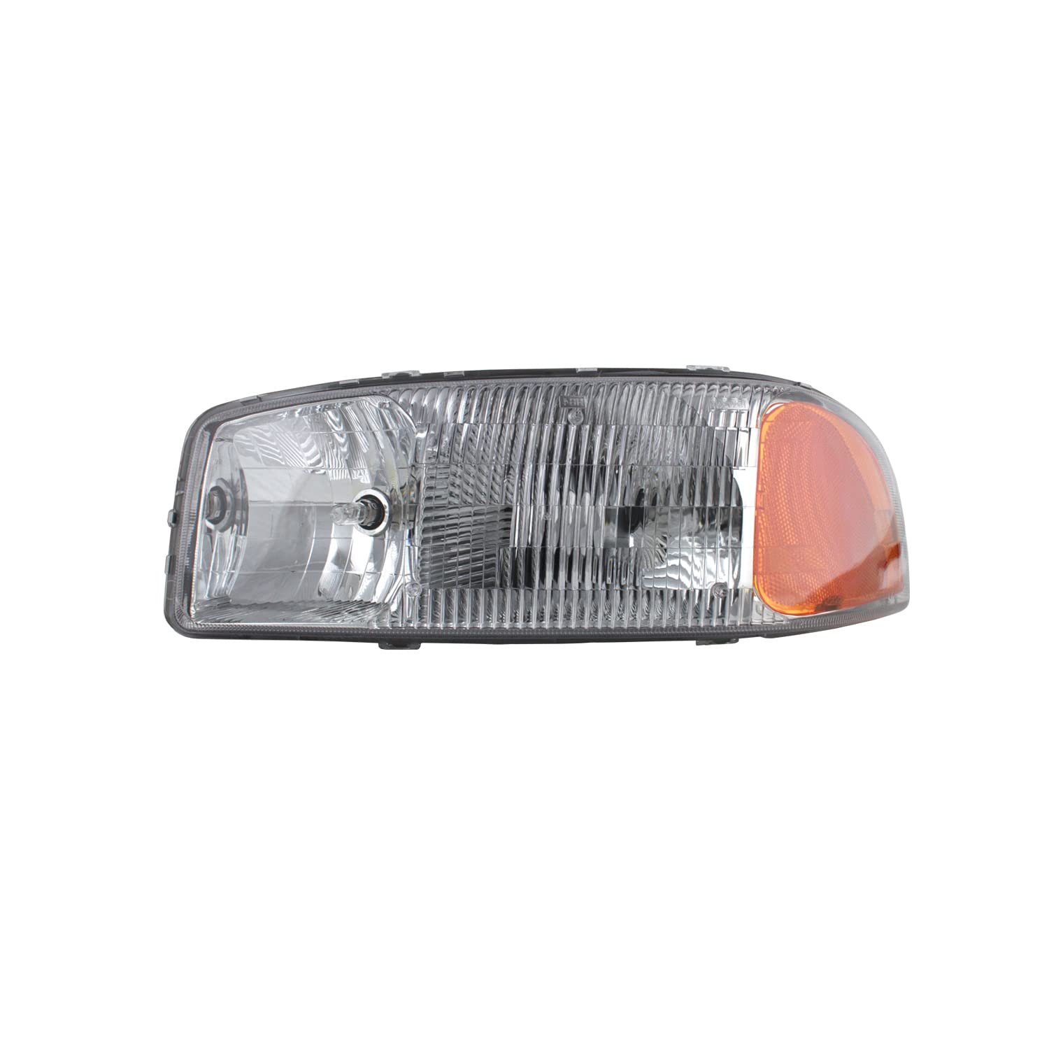 TYC Left Headlight Assembly Compatible with 1999-2006 GMC Sierra Pickup - Replacement Headlamp for Improved Night Visibility & Safety Driving