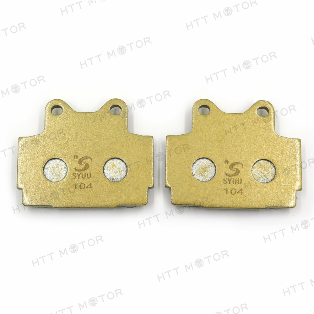 HTTMT Motorcycle Disc Brake Pad Set - High Performance Brake Pads for Smooth & Safe Riding - Perfect for Street Bikes, Cruisers & Touring Motorcycles