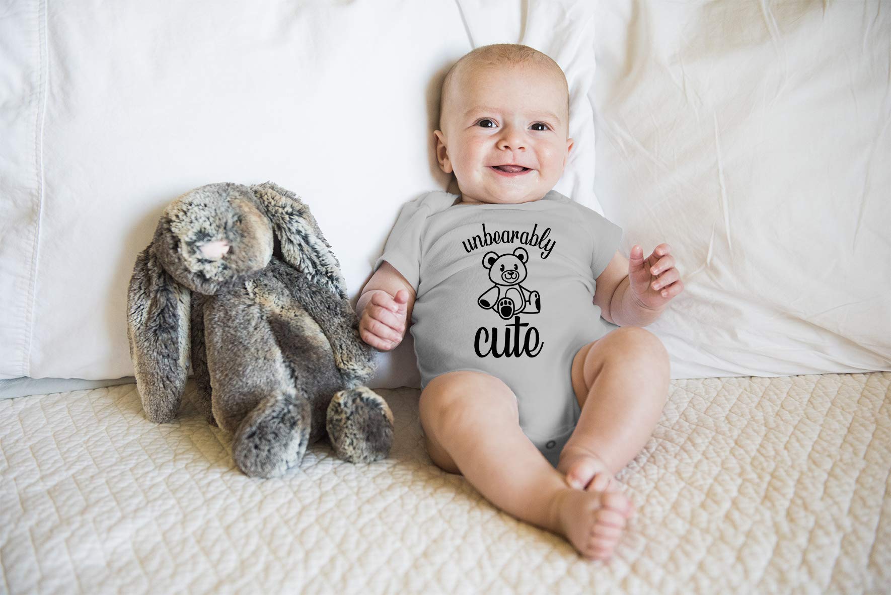 Adorable Funny Baby Bodysuit - Cute Newborn Clothes for Boys & Girls | Soft Cotton Onesies for Playtime, Photo Shoots & Everyday Wear