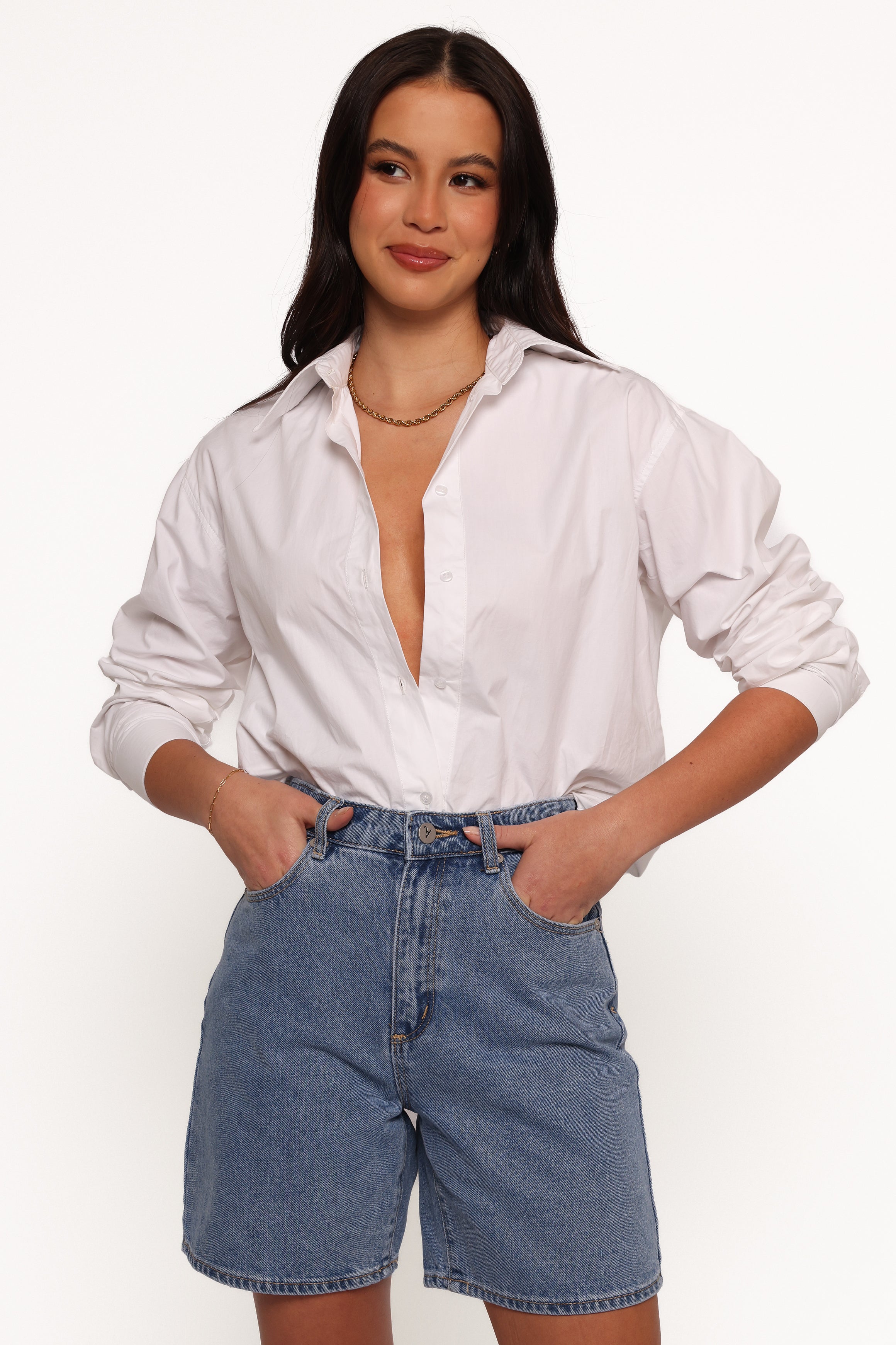 Abrand Carrie Shorts for Women - High Waisted Denim Shorts | Comfortable & Stylish Summer Fashion | Perfect for Beach, Travel & Casual Outings