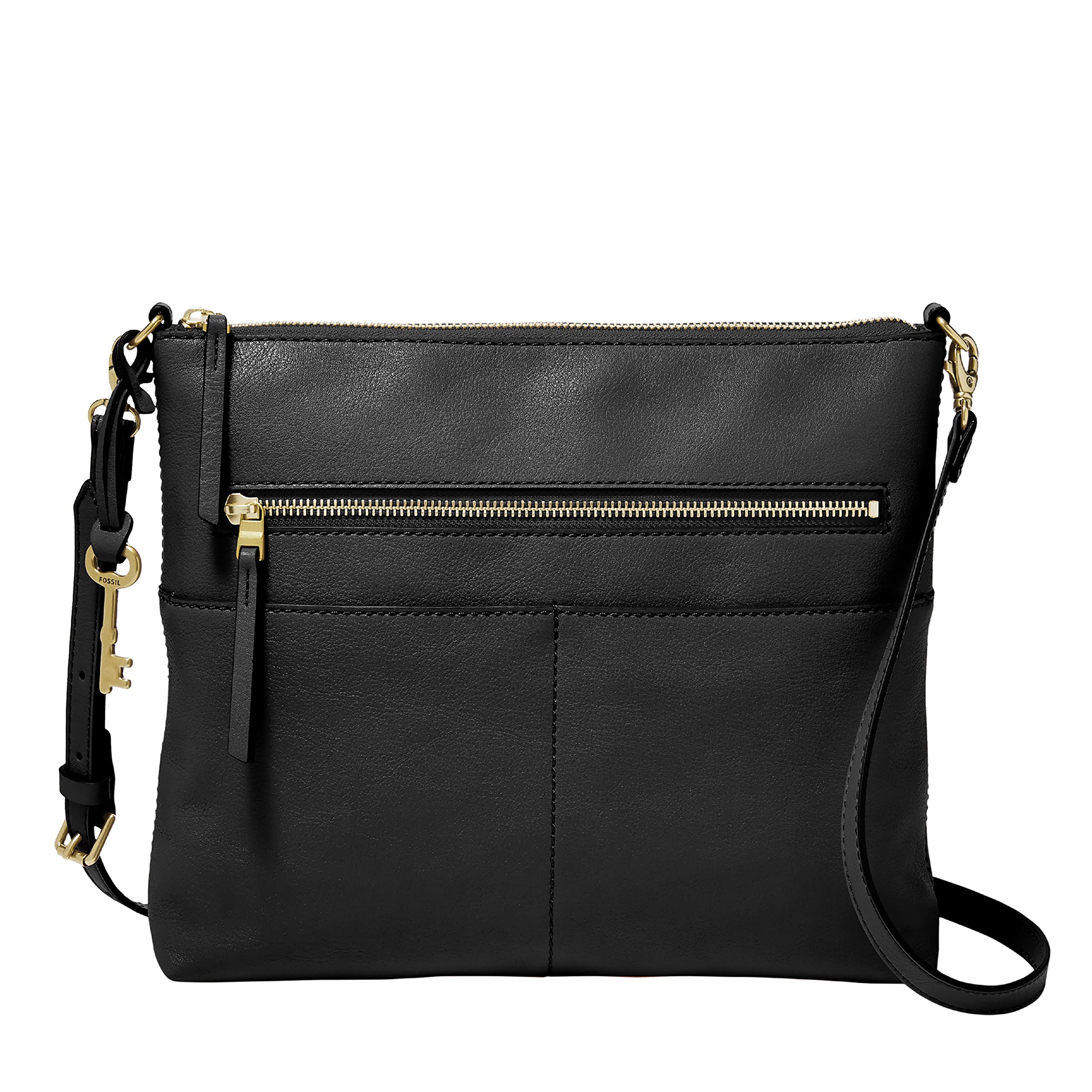 Fossil Women's Fiona Large Crossbody Purse Handbag - Stylish Leather Shoulder Bag for Everyday Use, Work & Travel