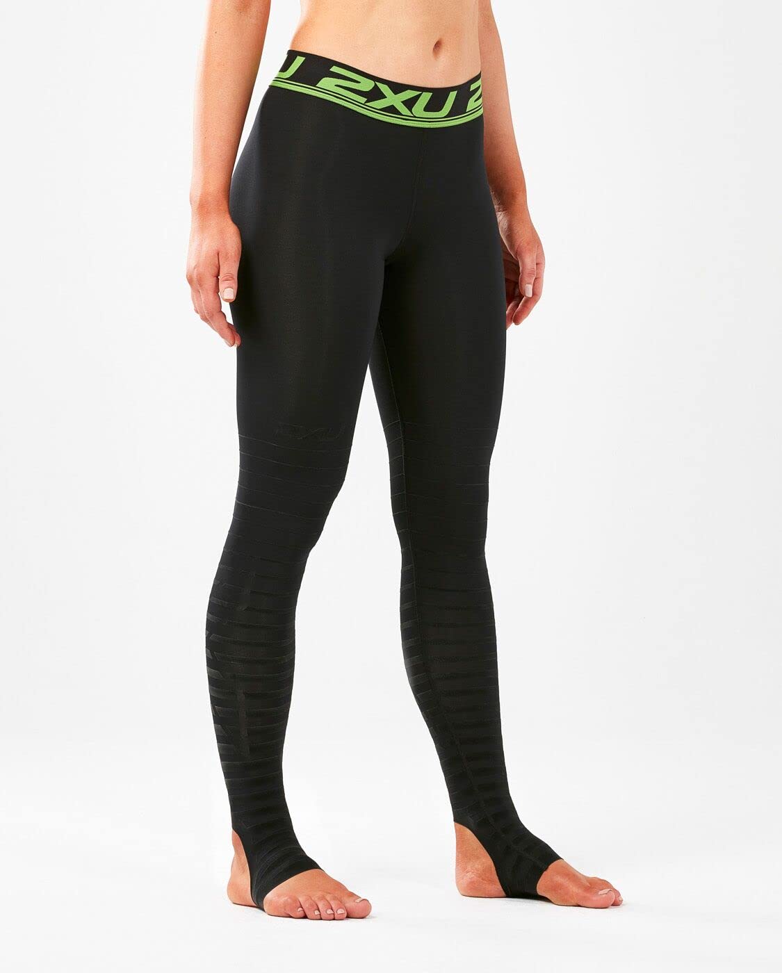 2XU Women's Power Recovery Compression Tights - High Waist Workout Leggings for Running, Yoga & Gym - Moisture Wicking & Muscle Support for Active Lifestyles