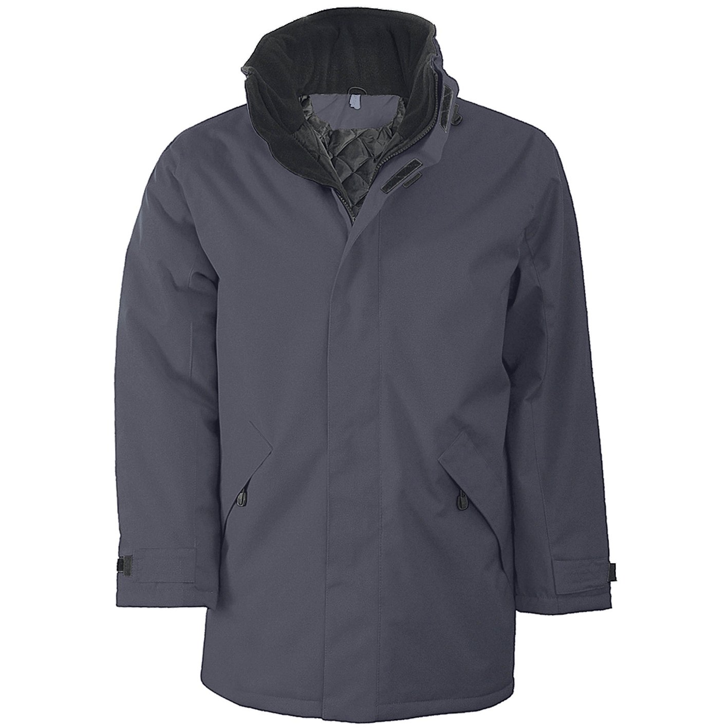 Men's Waterproof Winter Parka Jacket - Lightweight Insulated Windproof Coat for Hiking & Outdoor Activities