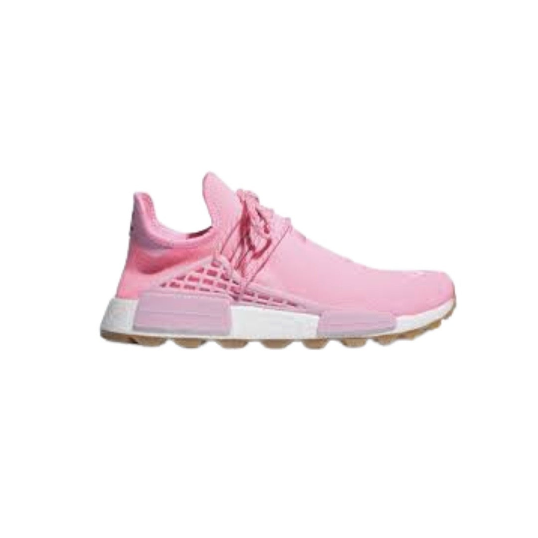 Adidas NMD Human Race Pharrell Williams Now Is Her Time Pink White Sneakers - Women's Running Shoes for Casual Wear & Street Style