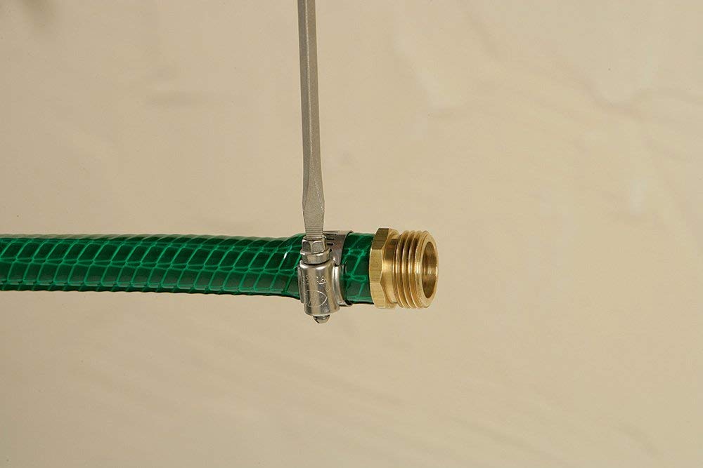 Orbit 58141N Hose Repair Mender - Male Connector (20 Pack) - Fix Leaky Garden Hoses, Sprinklers & Irrigation Systems