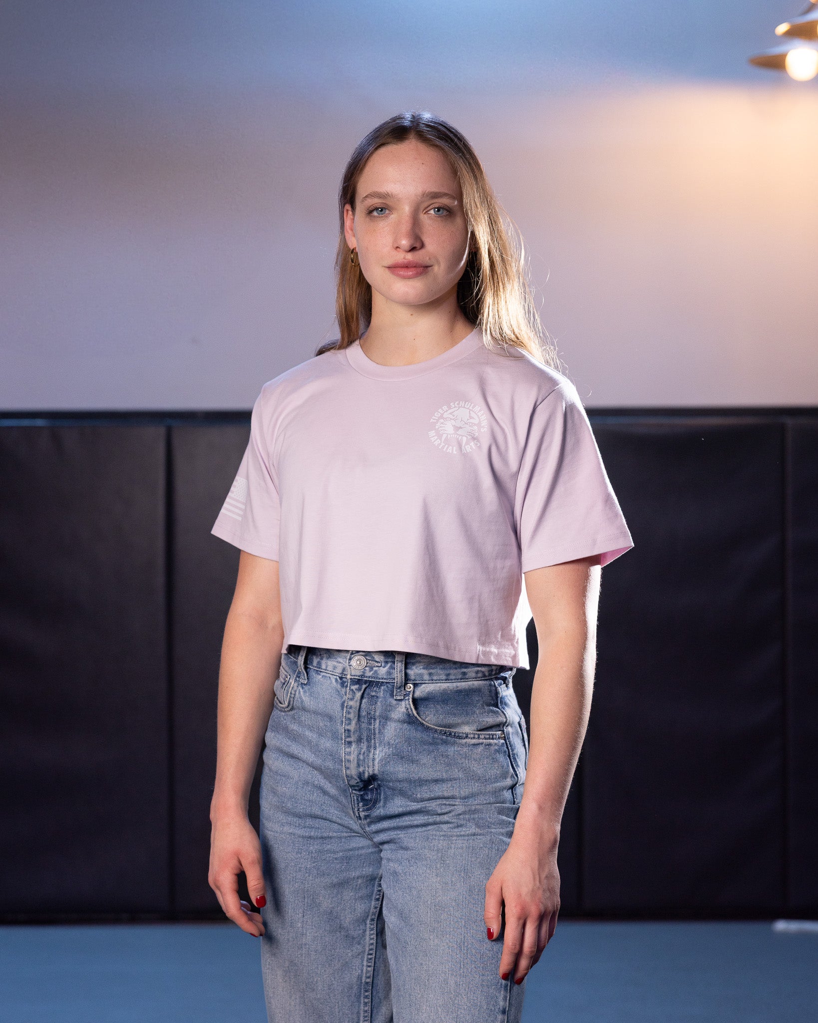 Women's Core Tee - Soft Cotton Basic T-Shirt in Orchid Purple for Casual Wear & Everyday Outfits