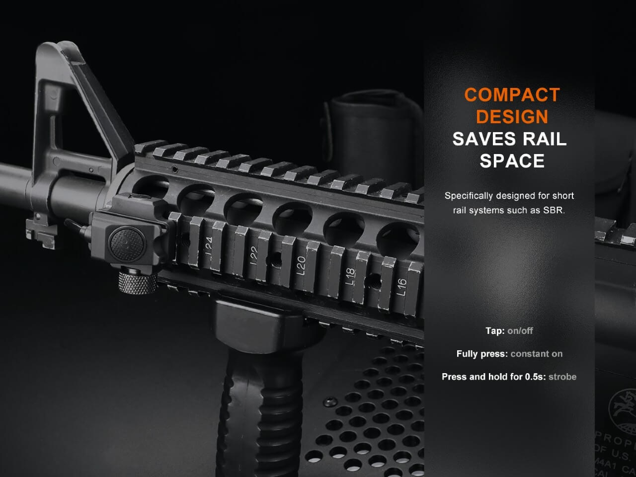 Fenix AER06S Tactical Remote Pressure Switch for Flashlights - Perfect for Hunting, Camping & Emergency Use