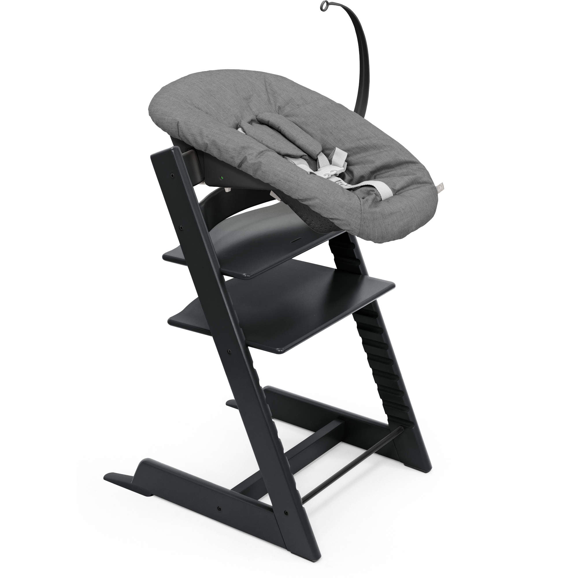 Stokke Tripp Trapp Newborn Set - Adjustable Baby High Chair with Safety Harness | Perfect for Feeding, Playtime & Bonding with Your Infant at Home
