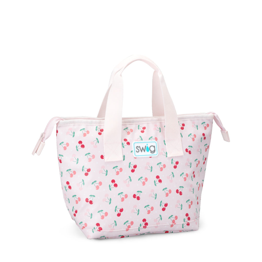 Insulated Cherry Pie Lunch Bag for Kids & Adults - Leakproof & Durable Lunch Box for School, Work, Picnics & Outdoor Activities