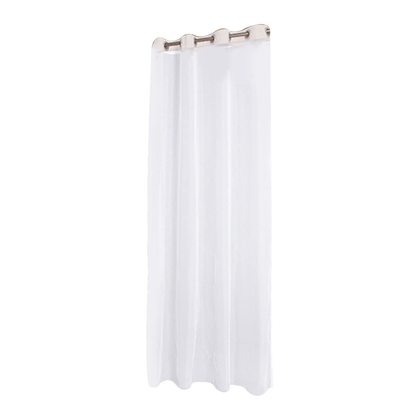Meideli White Sheer Outdoor Curtains - Waterproof Pergola Drapes with UV Protection for Patio, Porch & Garden Decor - Perfect for Sun Shade, Privacy Screening & Backyard Aesthetics