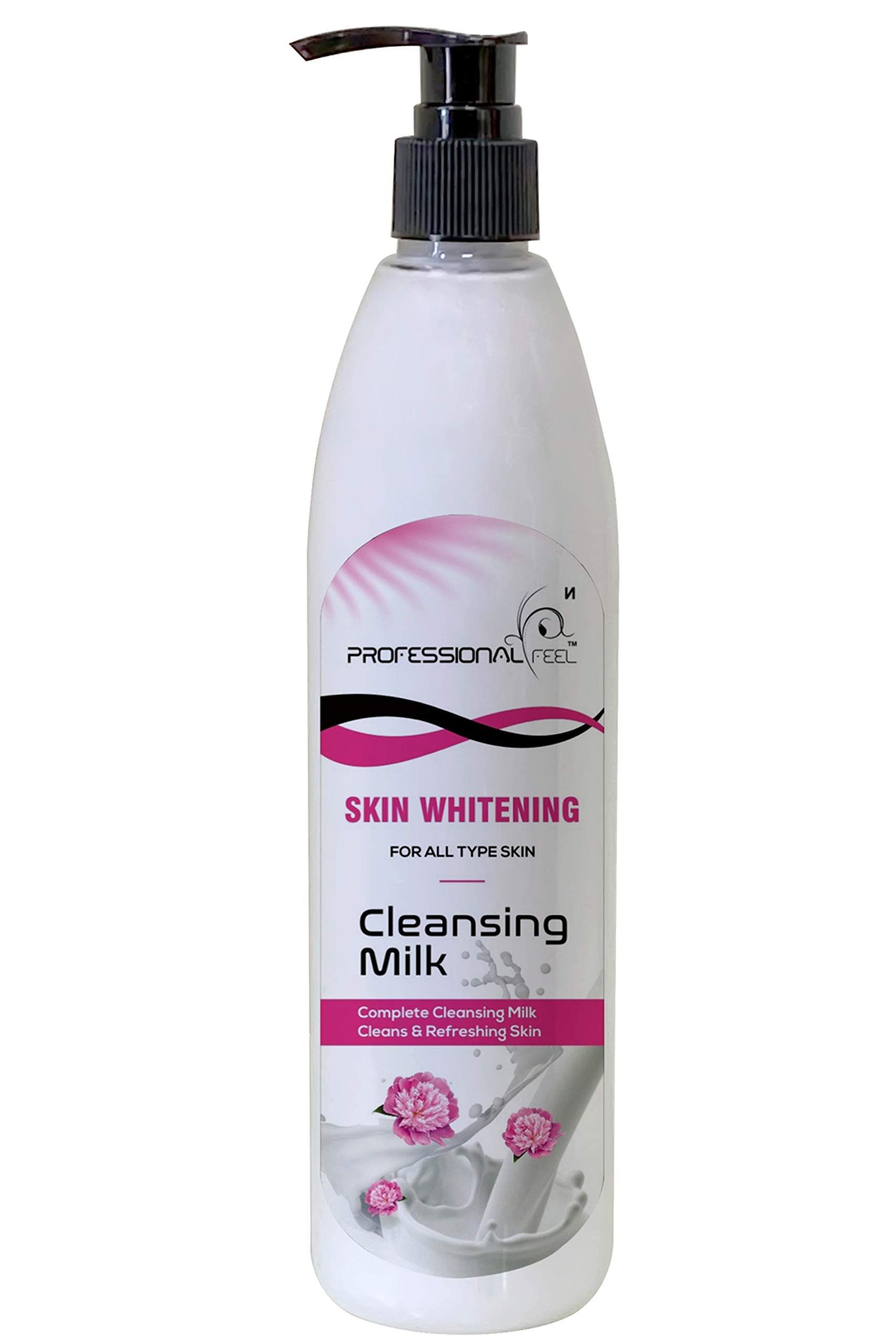 Professional Pearl Skin Cleansing Milk for All Skin Types - Smooth, Soft & Clean Skin | Whitening & Healthy Facial Cleanser 500g | Daily Skincare Routine & Makeup Removal