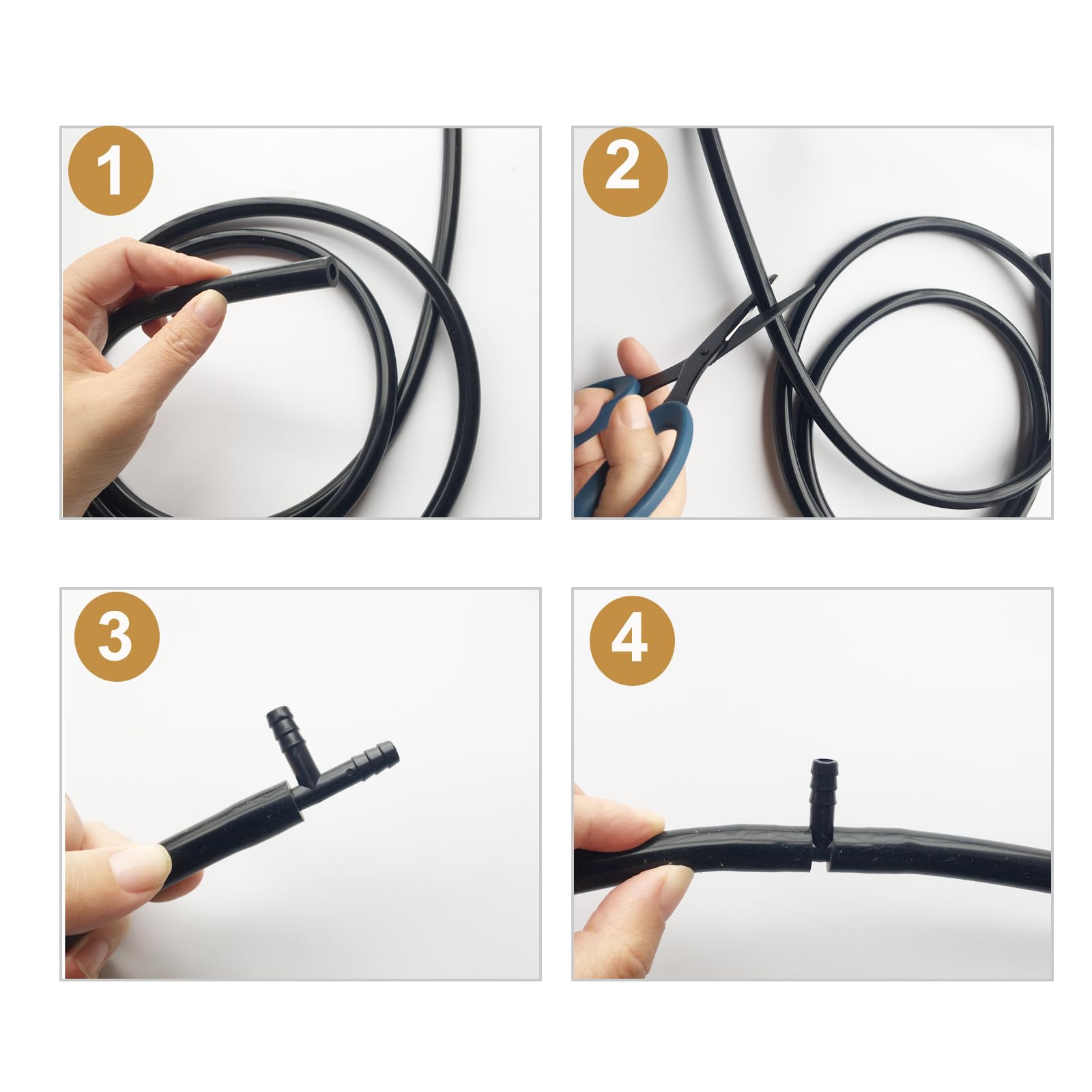 Premium Silicone Vacuum Hose Kit - 12 Sizes (1/8