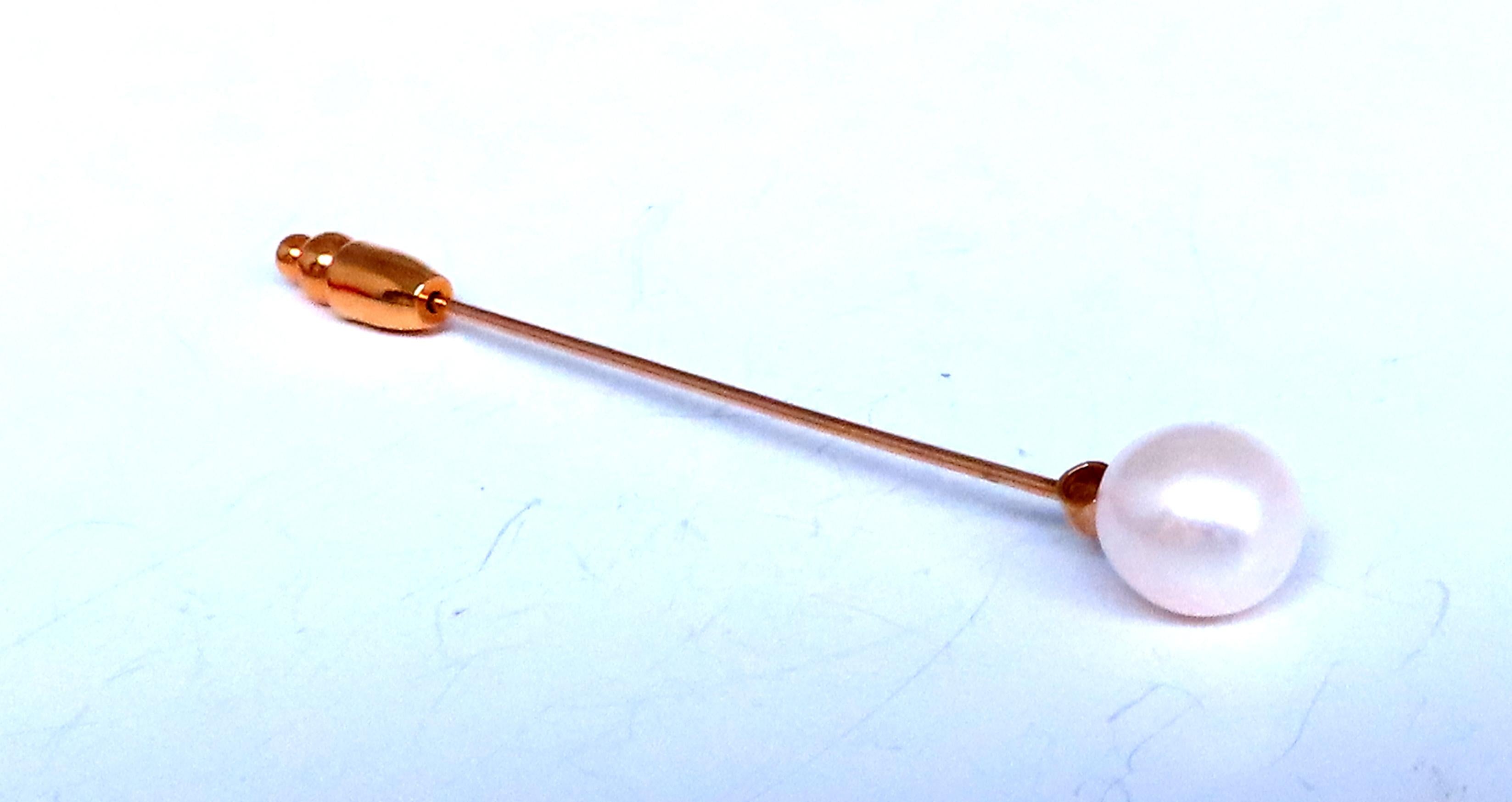 8mm Freshwater Pearl Hair Clip with 14kt Gold Plating - Elegant Bridal Hair Accessories for Weddings, Parties, and Special Occasions