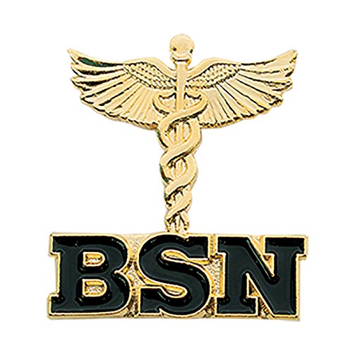 BSN (Bachelor of Science in Nursing) Pins - Set of 50 Lapel Pins for Graduation, Nursing Ceremonies & Professional Events - Perfect Gift for Nurses & Nursing Students