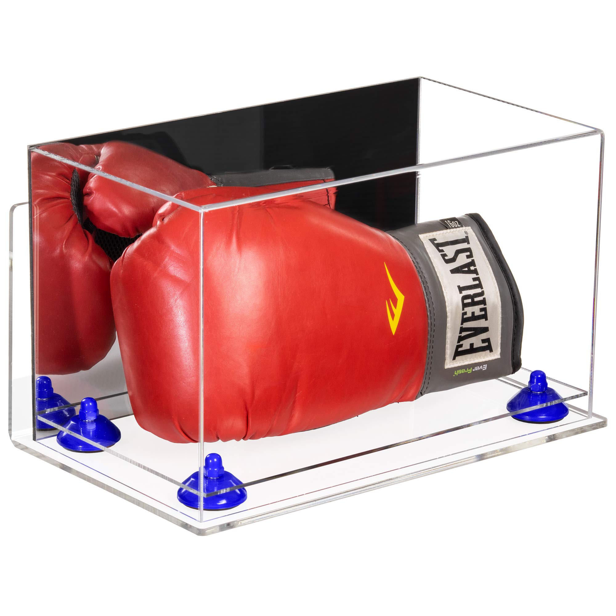 Premium Acrylic Boxing Glove Display Case - Clear Protective Showcase for Collectibles & Memorabilia - Perfect for Home Decor, Man Cave, Sports Bar, or Gift Display