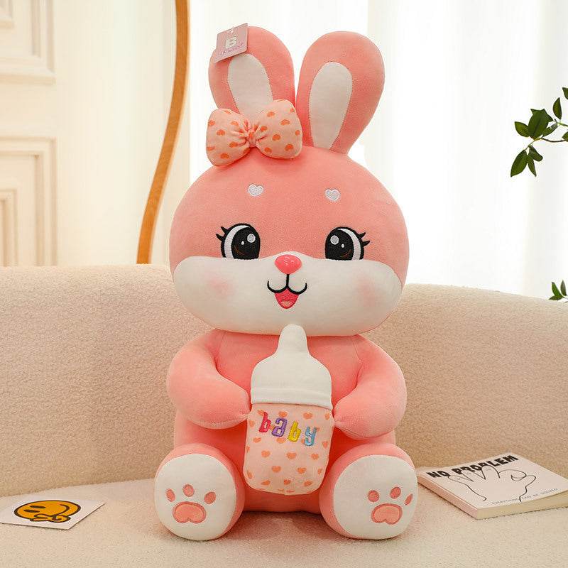 Poffy: Giant Cute Bunny Plush Toy - Soft Stuffed Animal for Kids, Girls & Boys - Perfect for Cuddling, Nursery Decor, and Gift Giving