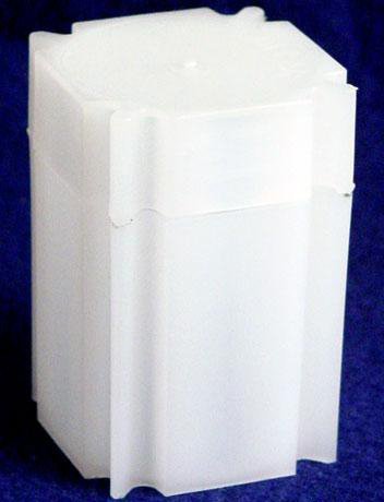 100 Coin Safe Square Coin Tubes for 20 Large Dollars - Secure Storage for Coin Collectors, Banks & Retail Cash Handling
