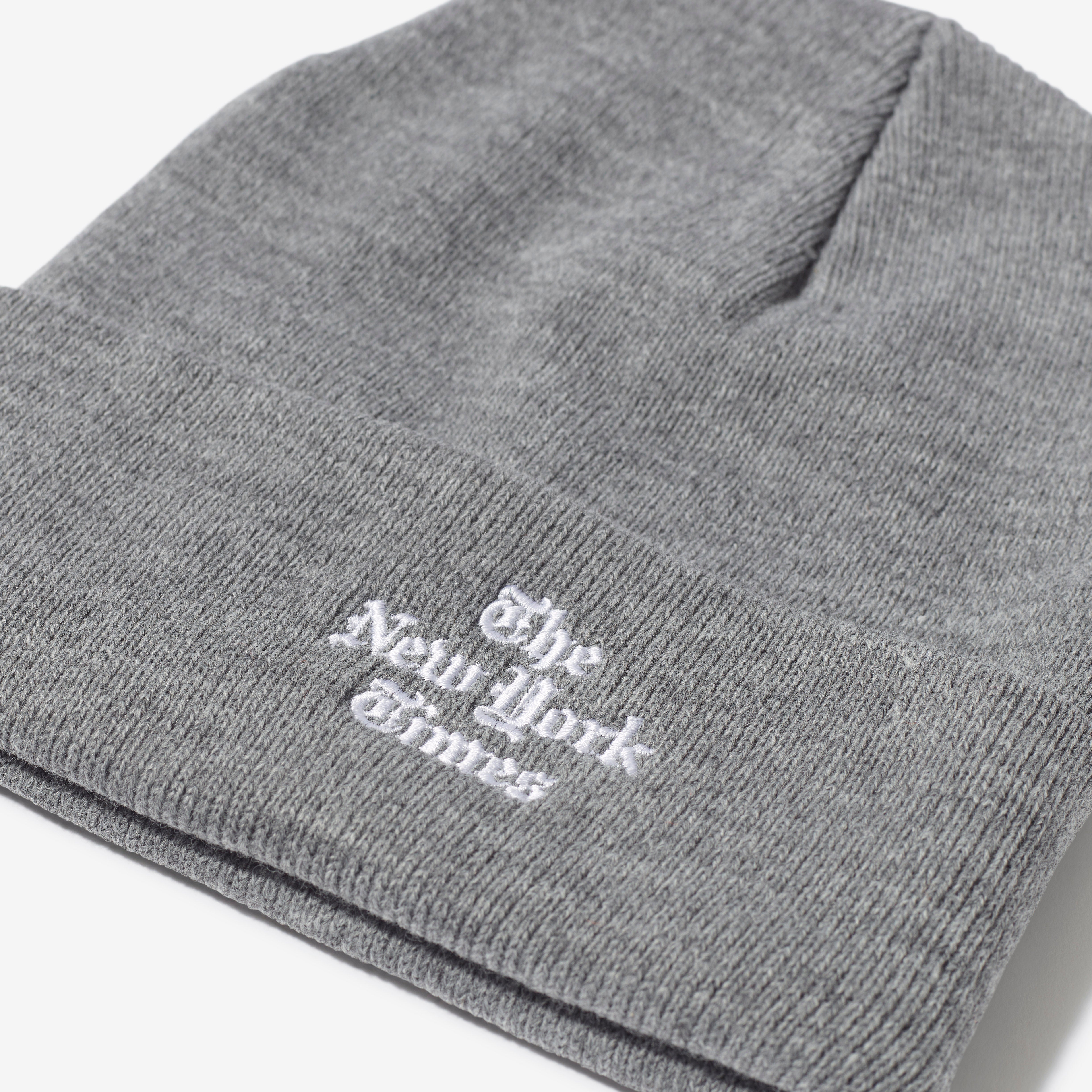 Stacked Logo Beanie - Stylish Winter Knit Hat for Men & Women - Perfect for Skiing, Snowboarding & Cold Weather Fashion