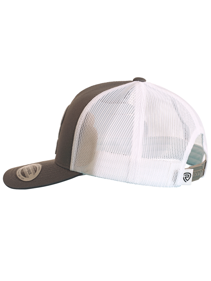 Rock & Roll Denim BU40X06247 Rodeo Time Mesh Back Baseball Cap - Grey for Outdoor Concerts & Country Music Festivals