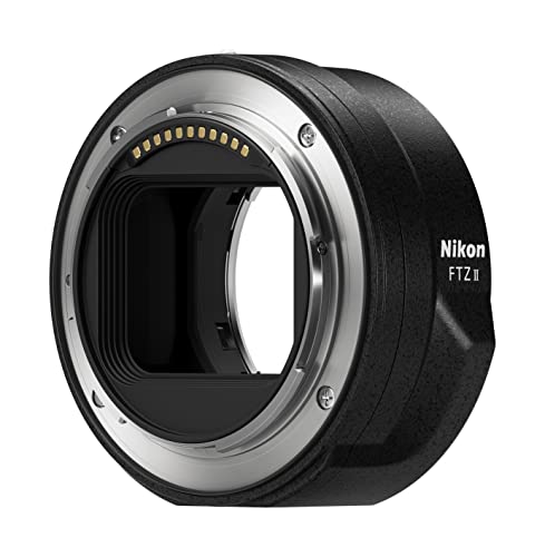 Nikon FTZ II Mount Adapter for Z Series Cameras - Compatible with F-Mount Lenses - DSLR to Mirrorless Lens Converter for Photography & Videography - Perfect for Travel, Wildlife, and Professional Shooting