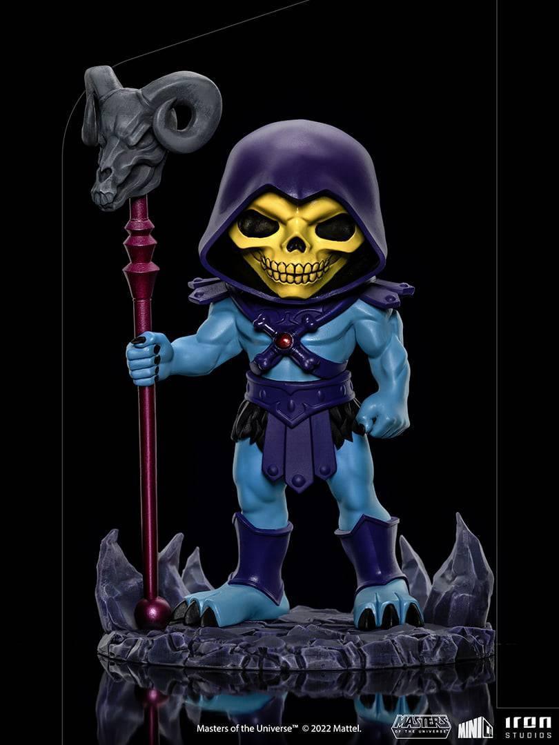 Iron Studios Masters of the Universe Skeletor MiniCo Figure - Collectible Action Figure for Display, Gifts, and He-Man Fans | Perfect for Home Decor, Office Display, and Toy Collections