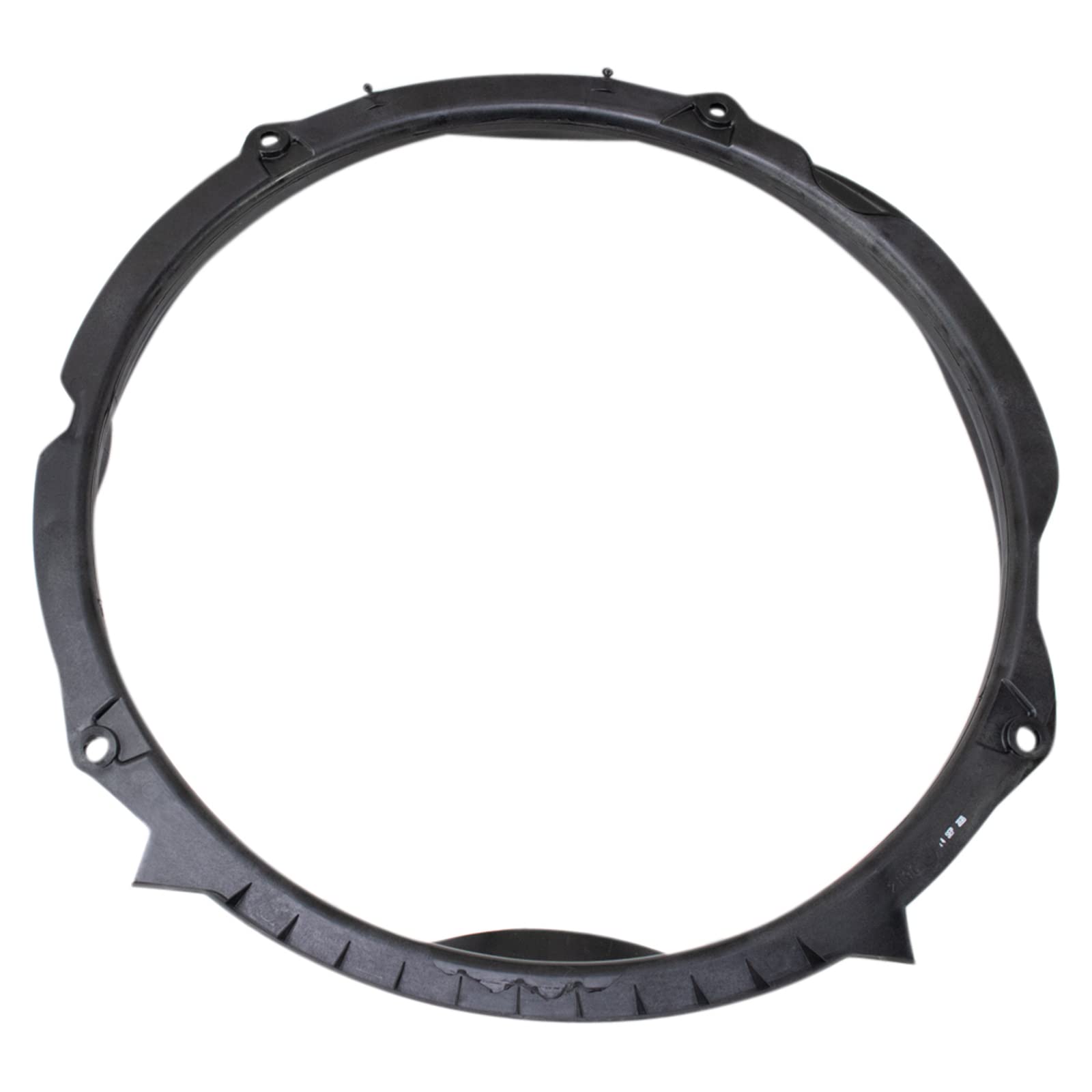 TRQ Rear Radiator Fan Shroud Replacement for 2013-2018 Ram 2500 3500 4500 5500 Trucks - Heavy Duty Cooling System Upgrade for Towing & Off-Road Use
