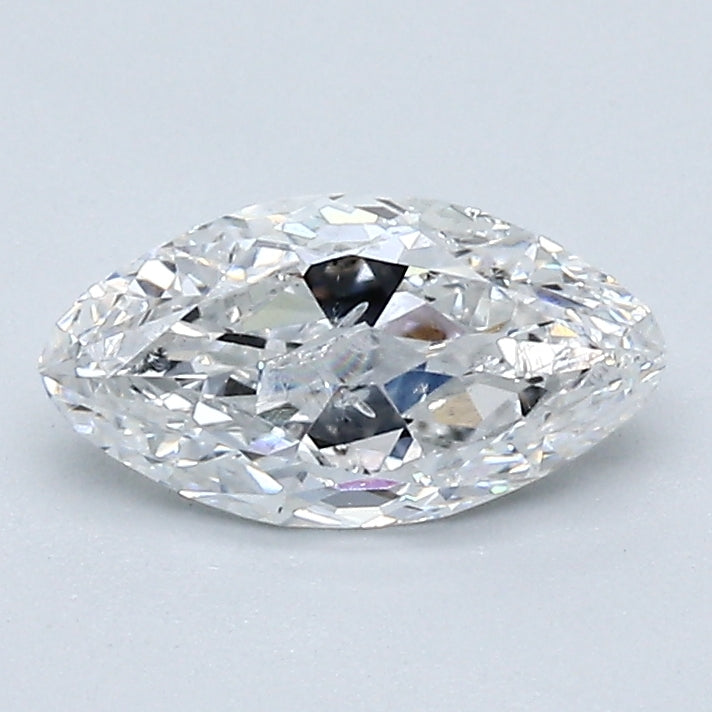 0.81 Carat Marquis Cut Diamond - E Color I2 Clarity | Elegant Engagement Ring & Wedding Jewelry for Women