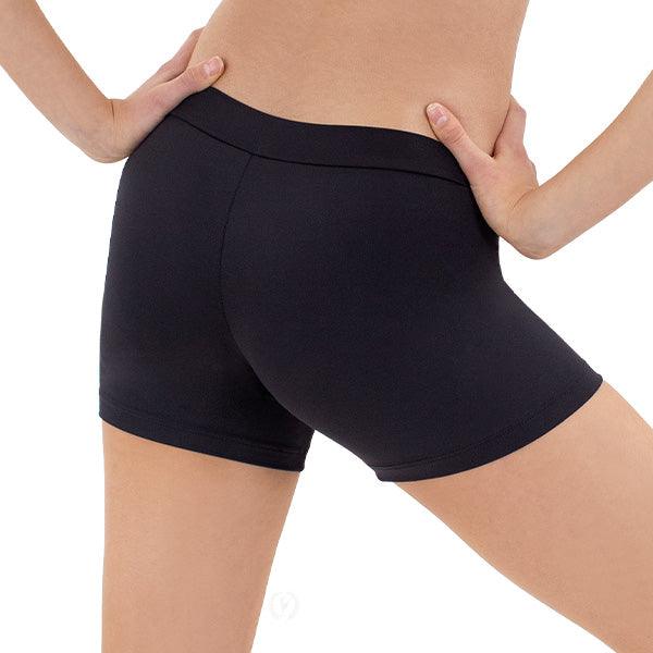 Eurotard Men's & Women's V-Waist Athletic Shorts - Breathable Microfiber Workout Shorts for Running, Yoga & Gym - Comfortable & Lightweight Training Shorts