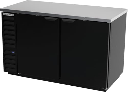 Beverage-Air BB58HC-1-B Commercial Refrigerated Back Bar Cabinet - Under Counter Beer & Wine Cooler for Bars, Restaurants, and Home Use