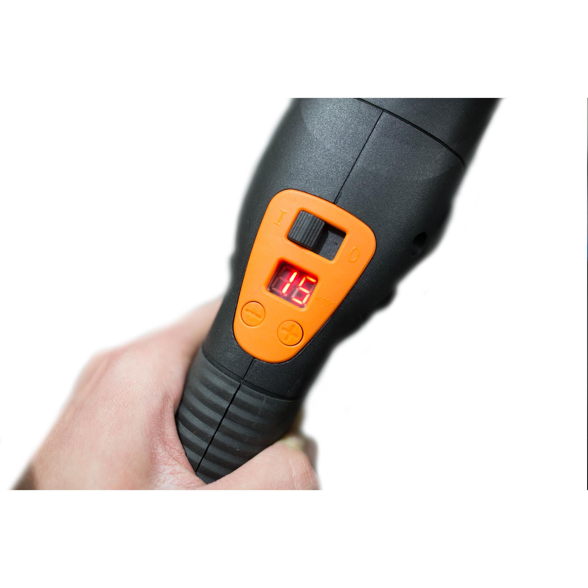 WEN 948 10 Amp 7 Inch Variable Speed Polisher with Digital Readout - Professional Car Detailing & Surface Polishing Tool for Automotive, Marine & DIY Projects