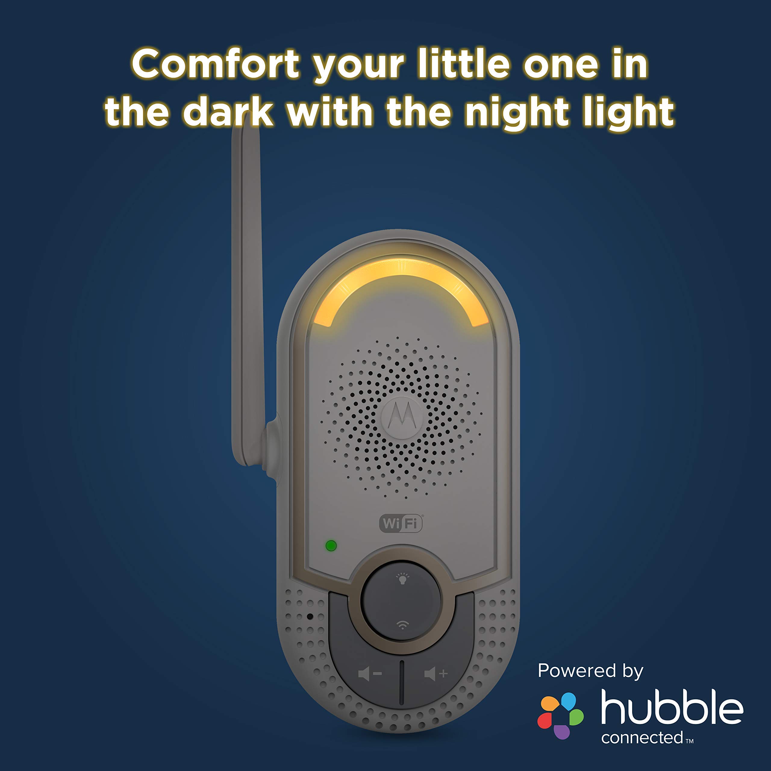 Motorola MBP164CONNECT WiFi Baby Monitor with 2-Way Audio, Night Light & Lullabies - 900ft Range Smart Nursery Intercom for Newborns & Toddlers - Perfect for Bedtime, Naptime & Home Security Monitoring