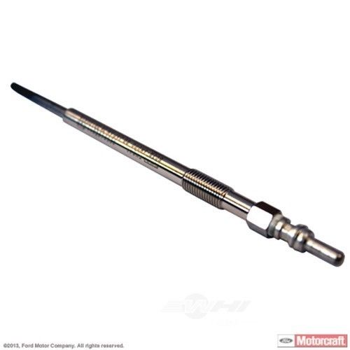 6.7L Ford Power Stroke Motorcraft Glow Plug (White) - Diesel Engine Cold Start Improvement for F250 F350 F450 Trucks & Heavy Duty Vehicles