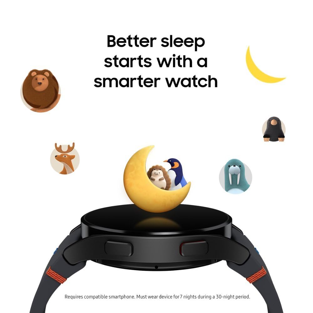 SAMSUNG Galaxy Watch FE 40mm Bluetooth Smartwatch - AI Fitness Tracker with BIA Sensor, Heart Rate Monitor, Sleep Tracking & Personalized HR Zones | Latin America Version 2024 (Silver) | Perfect for Workouts, Running, Sleep Analysis & Daily Activity Tracking