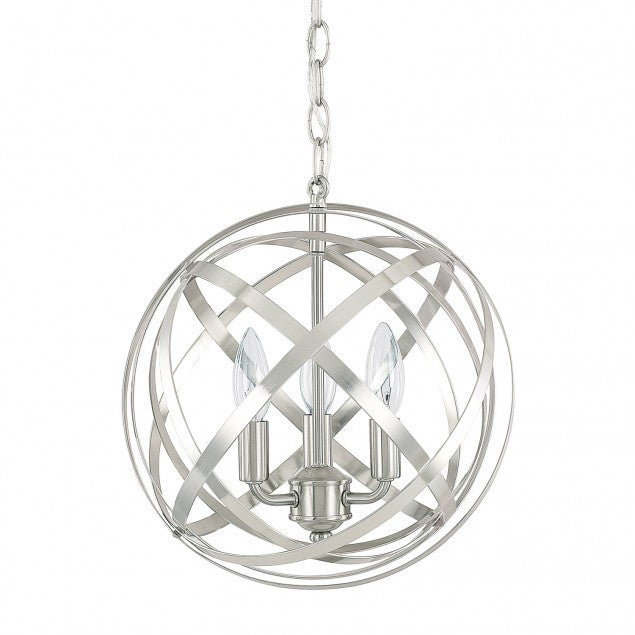 Skai Chandelier Winter Gold - Elegant Crystal Ceiling Light for Dining Room, Living Room, Bedroom | Perfect for Home Decor, Wedding & Holiday Lighting