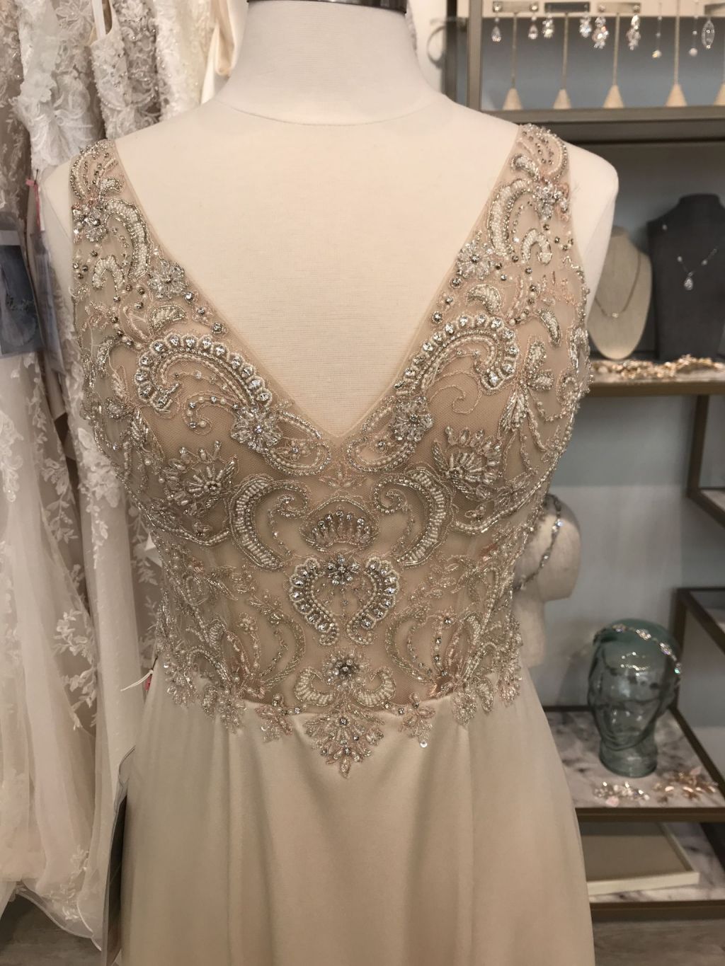 Casablanca 2344 Rosa Sample Gown - Elegant Wedding Dress for Brides, Perfect for Church Ceremonies & Formal Receptions
